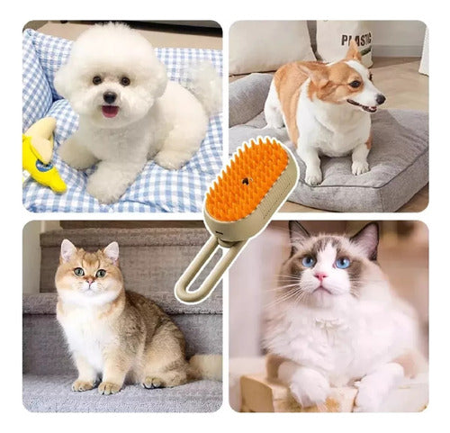 CEPILLO A VAPOR RECARGABLE PARA MASCOTAS